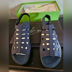 Elita Navy Nabuk Shoes By Sesto Muecci Made In Italy New
